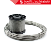 Câble métallique en acier inoxydable durable, résistant à l'usure, flexible et moderne pour ascenseur de fret, idéal pour villas, parcs et appartements.
