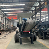 Meilleure Vente Concasseur de Sable Mobile VSI 60-100t/h Haute Performance pour le Traitement des Résidus de Basalte et d'Andesite, Moteur AC, Fabrication de Sable à Roulement