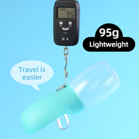 Bouteille d'eau pour animaux de compagnie, légère et portable, en plastique PP écologique, personnalisation brevetée d'usine d'origine OEM ODM 2025