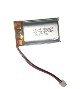 500mAh 802036 3,7 V hard case drone enrich power lithium polymer battery cells - Product Image 4
