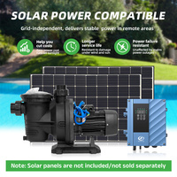 Pompe à eau solaire de surface de type QB 1HP de la marque Difful, système de pompe solaire pour l'agriculture