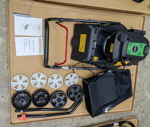 Dụng cụ làm vườn 79.8cc 1.5KW Chiều cao adjsutment Máy cắt cỏ xăng máy cắt cỏ - Product Image 3