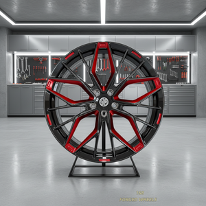 168 jantes en alliage d'aluminium forgé sur mesure de 18 à 26 pouces, couleur assortie, très vendues, pour voitures particulières Audi, BMW, <span class=keywords><strong>Mercedes</strong></span>-Benz - Product Image 1
