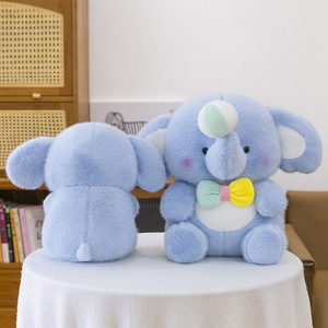 Cute Benny <strong>Elephant</strong> Baby Plush Dolls Soft Stuffed Animals Toys Fluffy Pillow Decor Great Birthday <strong>Present</strong> for Adults and Kids - Product Image 2