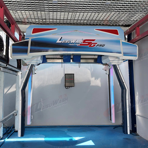 LEISUWASH SG <span class=keywords><strong>PRO</strong></span> Laveuse de Voiture Automatique Haute Pression avec Suivi de Contour, Étanche IP67, en Acier Inoxydable, 45kW, pour Lavage Auto - Product Image 1