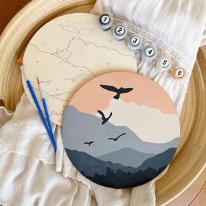 Kit Fai-da-Te per Decorazione Casa, Set Pittura a Numeri Stile Paesaggio, Pittura Digitale con Colori Acrilici - Product Image 4