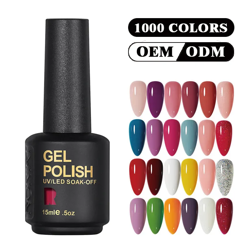 RONIKI professional gel wholesale nail products 2021 global fashion 308 colors nail polish uv gel