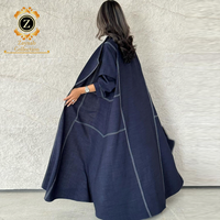 Zaynab Kimono Eid Jalabiya Abayas Vente en Gros Dubaï Vêtements Islamiques Caftan Personnalisé Abaya Abaya Femmes Robe Musulmane Kimono Jalabiya