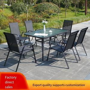 नया उत्पाद कई परिदृश्यों में पेश किया गया नया उत्पाद बाहरी अवकाश के लिए उपयुक्त तालिका और कुर्सी सेट - Product Image 3