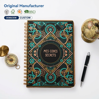 Steampunk-Themen Notizbuch mit Hardcover A5 Journal Schreibwaren Tagebuch für Geheimnotizen Büro mit Zahnrad-Cover Kunstgeschenk