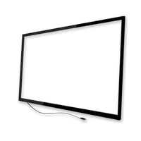 Bingkai Layar Sentuh IR 86 Inci dengan 10 Titik Sentuh untuk Win7/8/10 Tanpa Driver