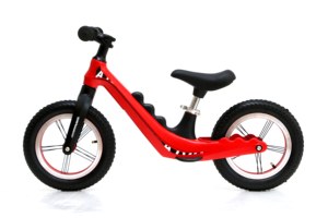 Vélo d'équilibre pour enfants en alliage de magnésium à motif <span class=keywords><strong>dinosaure</strong></span> avec selle en cuir et pneus de 12 pouces pour apprendre à s'habiller en tenue de cycliste - Product Image 4