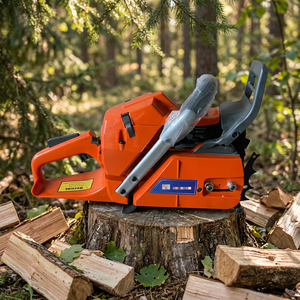 Tronçonneuse à essence professionnelle DIY PT365 65cc 3.4KW avec guide-chaîne de remplacement 20-24 pouces compatible avec les modèles Husqvarna - Product Image 2