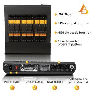 Consola de Iluminación LED AICPOSE MA2 Fader Wing con Control Remoto DMX para Discotecas, DJ, Fiestas, Equipo de Iluminación Profesional - Product Image 3