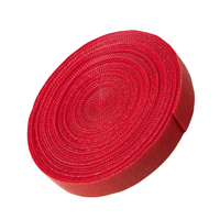 Bande de fixation bâton fort noir blanc autobloquant réglable réutilisable dos à dos crochet et boucle attache câble attache rouleau