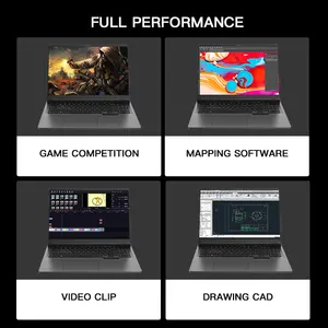 High Quality 16.1 Inch I7 I9 Strong CPU Metal Housing Laptop FHD 165HZ Gaming Laptop Computer