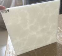 Plaques en onyx acrylique, pierre translucide décorative pour meubles