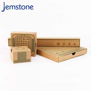 Couvercle d'emballage de produits de luxe de style personnalisé et boîte de base Boîte d'emballage cadeau kraft Boîte de papier d'art - Product Image 5