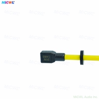Micrófono de diadema con condensador omnidireccional, resistente al agua, con clasificación IP, para opciones de enchufe ULX SLX QLX TA4F G3 G4 de 3,5 mm TA3