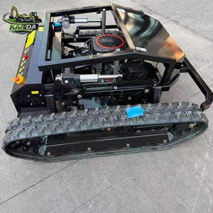 Cortadora de Césped Rotativa Industrial Profesional con Motor de Gasolina, Inalámbrica, de Alta Resistencia, Ancho de Corte de 1000 mm, para Campos Agrícolas y Pastizales - Product Image 1