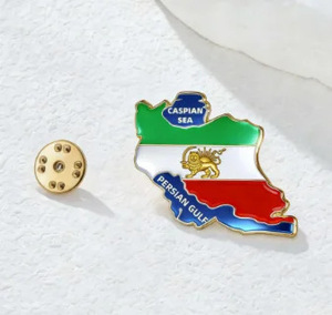 Pin de Esmalte Duro Personalizado con Forma de León, Insignia de Solapa de Metal Bañada en Latón, Pin de Esmalte de León con Forma Personalizada para Regalo o Souvenir - Product Image 4