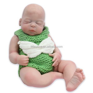 Hochwertige 22-Zoll Bemalte Bebe Reborn Puppe aus massivem Platin-Vollsilikon, realistische Babypuppe - Product Image 2