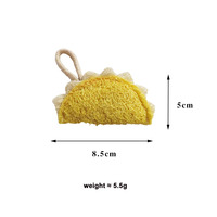 Nouvel ensemble de trois jouets à mâcher pour chats en forme de fleurs, de croissants et de dumplings aux œufs, pour le nettoyage des dents, avec herbe à chat