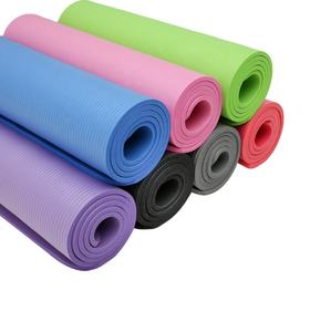 حصيرة يوغا VIGFIT مقاومة للانزلاق ومتينة وصديقة للبيئة من مادة NBR مقاومة للماء بسمك 10 مم للصالات الرياضية، بسعر المصنع مباشرة - Product Image 2