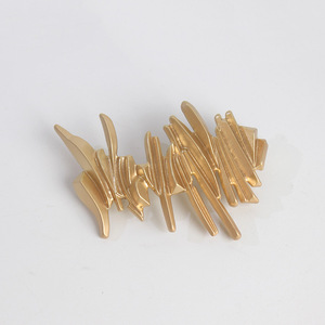 Pinces à cheveux en alliage pour femmes, pinces à cheveux, tendance européenne et américaine, simple, croisées, barrette queue de cheval - Product Image 5