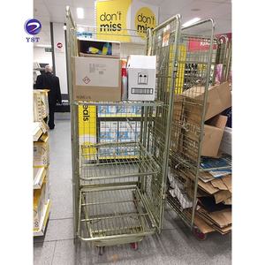 <span class=keywords><strong>Jaula</strong></span> de almacenamiento para Supermercado, carro con 4 ruedas - Product Image 5