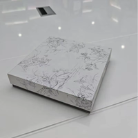 Boîtes cadeaux en carton ondulé vintage à motif floral, personnalisables avec couvercle et base, et doublure intérieure assortie, vente en gros
