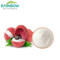 Poudre de jus de fruit Rainbow Supply, poudre de litchi/litchi en poudre/poudre de litchi lyophilisée de la meilleure qualité