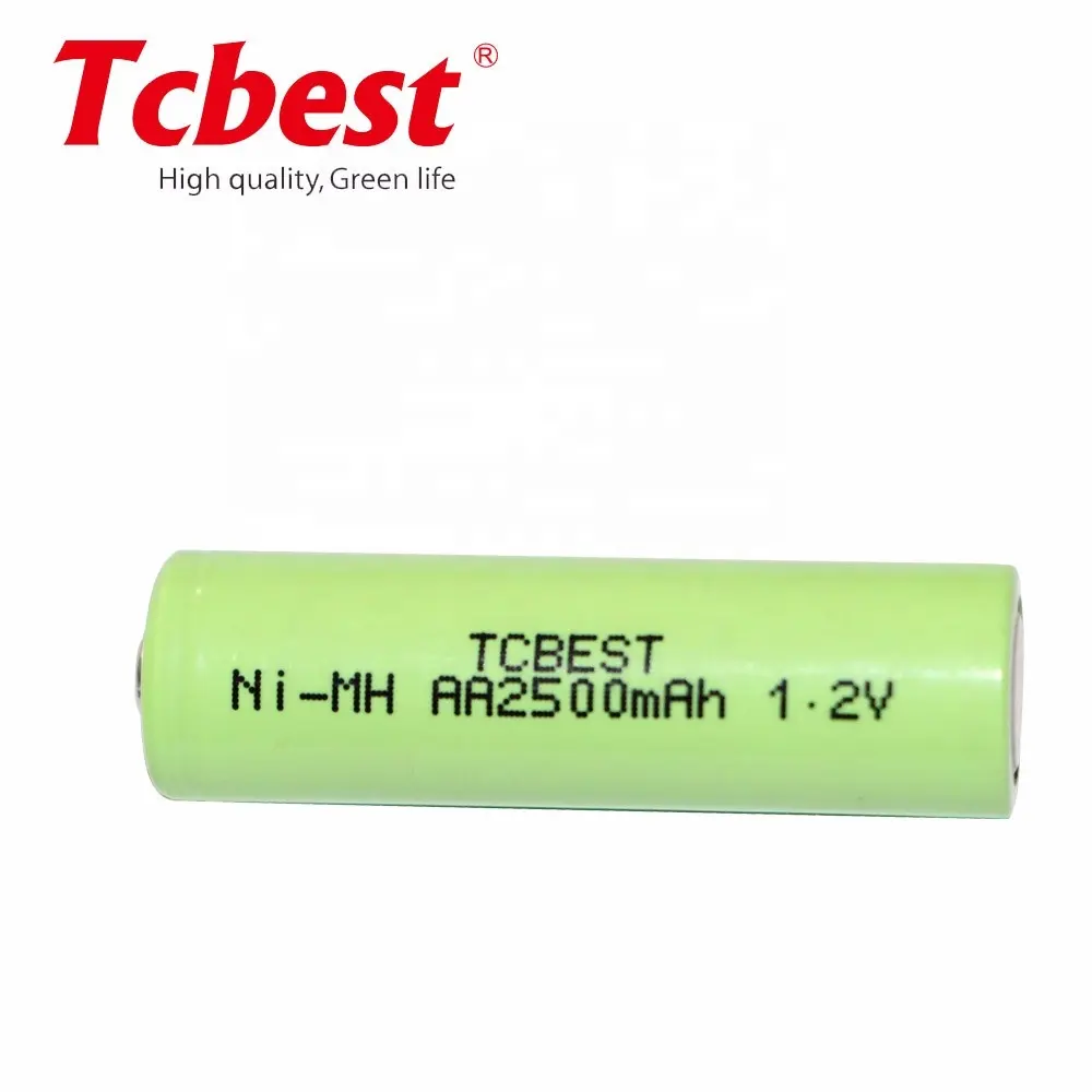 Environmental Friendly Ni-mh Rechargeable Battery 1.2V OEM Capacity Battery Ni-MH AAA Battery
