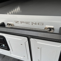 Couverture de benne à enroulement manuel rétractable pour Mitsubishi Triton L200 Double Cab 2015-2023 en alliage d'aluminium OEM personnalisée
