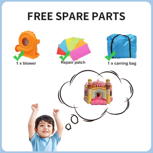 <span class=keywords><strong>Bouncy</strong></span> Inflatable lâu đài nhảy pastel lâu đài Ice Cream PVC thư bị trả lại nhảy nhà Bouncer - Product Image 4