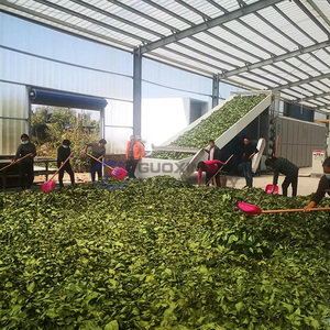 Machine de séchage continu pour ensilage d'herbe, luzerne, fourrage, paille et feuilles de chanvre, à économie d'énergie - Product Image 3
