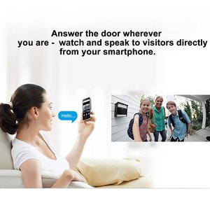 الأحدث سهولة الاستخدام الذكية <span class=keywords><strong>IP</strong></span> واي فاي كاميرا فيديو جرس الباب - Product Image 2
