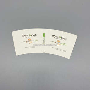 Vaso de Papel de Pulpa de Madera, Material Prima para Vasos Desechables, Logotipo Personalizado, Vaso de Papel para Bebidas Calientes y Café - Product Image 3