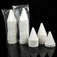Entonnoirs jetables en papier laminé, diamètre 1,5 cm, mini format, pour huile et poudre, origine Zhejiang
