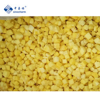 Sinocharm HACCP 4-sterren product 10kg IQF Mango gesneden 20mm stukjes Distributeurs Diepvries Tropisch Fruit in bulk voor sap