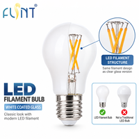 Haute Qualité A15 A45 LED Ampoule 8W 750LM Haute Lumen 120V 220V Opale Blanc Verre LED Filament Lampes Résidentielles Utilisation pour La Maison Hôtel