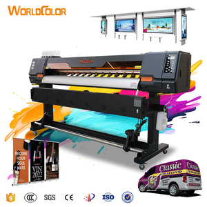 Worldcolor nhà máy 2024 New thăng hoa máy in 1.3M/1.6m/1.8m Cutter plotter máy in sử dụng rộng rãi cho Vinyl biểu ngữ Flexi Sticker - Product Image 1