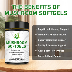 Cápsulas de hongos en oferta: Apoyo cognitivo, memoria, inmunidad, antioxidante, energía, resistencia y claridad mental. - Product Image 2