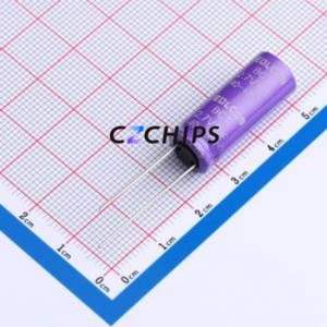 ตัวเก็บประจุแบบซุปเปอร์คาปาซิเตอร์ BCT2R7M106YS1025A2NS01 แบบ Through hole Component (THT) ขนาด D10xL25 มม. ความจุ 10F ±20%~+50% แรงดัน 2.7V กระแสไฟ 30uA ที่ 72 ชั่วโมง - Product Image 1