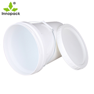 Gran oferta de fábrica, Cubo de pintura, cubos de tambor de 18L, cubos de plástico con tapas - Product Image 6