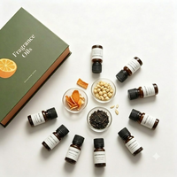 Coffret d'échantillons d'huiles parfumées Crearoma Pure Luxury – Huiles parfumées sûres pour diffuseur d'air froid sans eau pour diffuseur d'arômes commercial HVAC