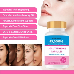 OEM Nahrungsergänzungsmittel Aufhellende Kollagen- und Glutathion-Kapseln mit Vitamin C 100% Reines L-Glutathion Hautkapseln - Product Image 4