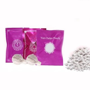 Perles de désintoxication Yoni aux herbes naturelles en gros pour femmes, équilibre du pH féminin, nettoyage vaginal, resserrement, déodorant, sécurité des perles - Product Image 1