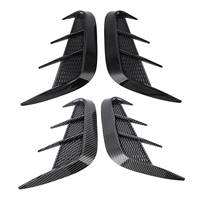 1 Paire de caches de ventilation latéraux universels pour pare-chocs avant de voiture