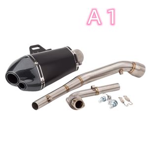 <span class=keywords><strong>Silencieux</strong></span> de tuyau d'échappement modifié pour <span class=keywords><strong>moto</strong></span> pour MSX125 section avant MSX125 tuyau d'échappement GROM125 - Product Image 1